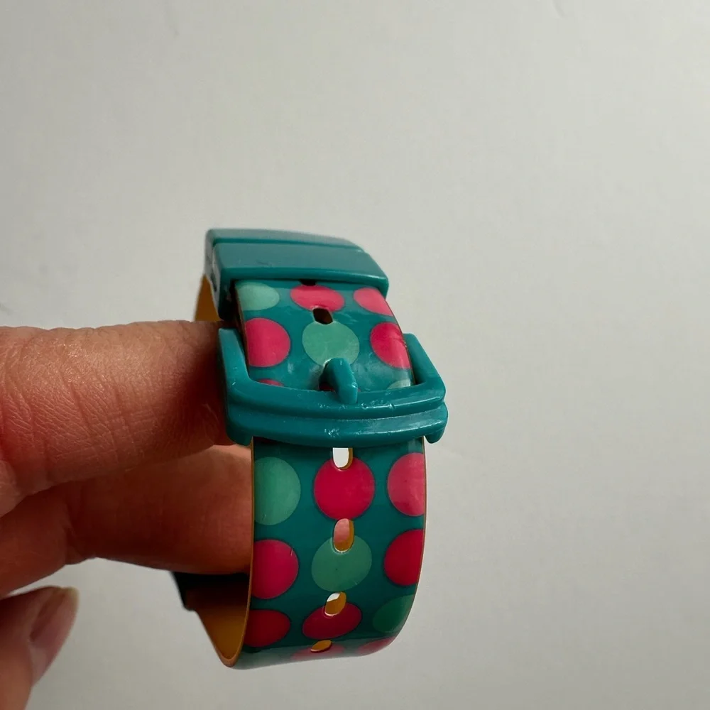 Colorful Polka Dot and Butterfly Watches set of 2